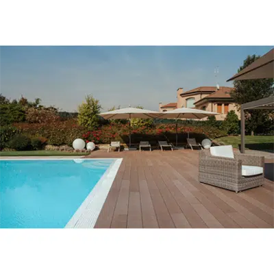 Immagine per Profilo decking in WPC 140x21 mm