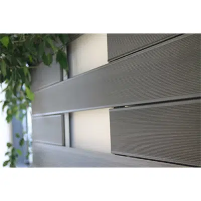 obraz dla WPC brise soleil profile 120x10 mm