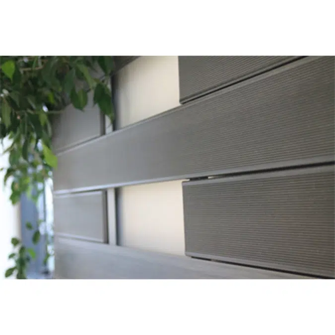 WPC brise soleil profile 120x10 mm