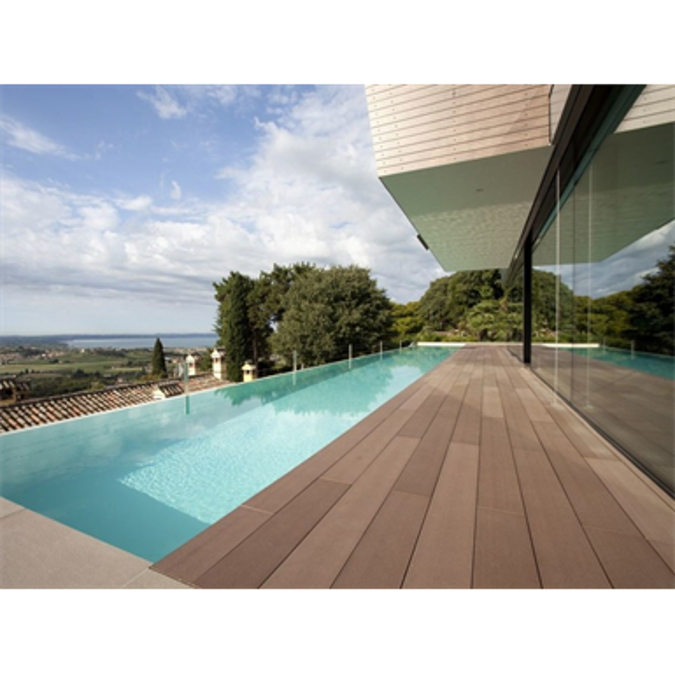 WPC decking profile 200x21 mm