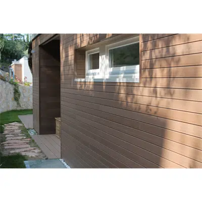 kép a termékről - WPC wall cladding profile 75x15 mm