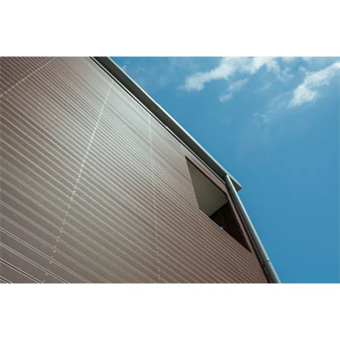 WPC wall cladding profile 75x15 mm