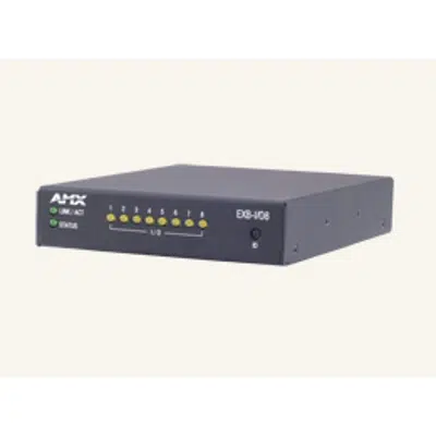 изображение для EXB-I/O8 ICSLan Input/Output Interface, 8 Channels, Control Boxes Allow Users to Manage Devices Remotely from a Controller Over an Ethernet Network