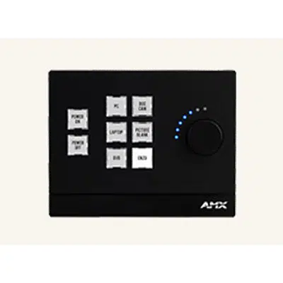 Image for MKP-108 8-Button Massio™ Keypad with Knob