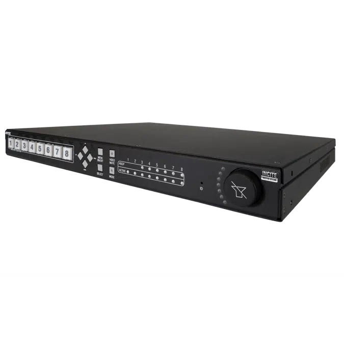 NCITE-813A 8x1:3 4K60 4:4:4 Digital Video Presentation Switcher