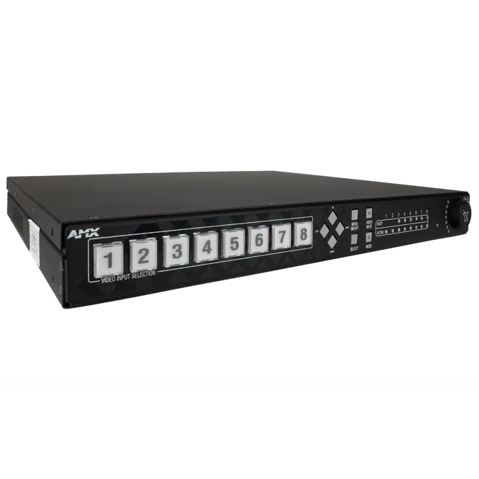 NCITE-813A 8x1:3 4K60 4:4:4 Digital Video Presentation Switcher