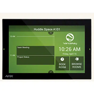 Image pour RMBK-1001 10.1” AMX RoomBook Scheduling Touch Panel