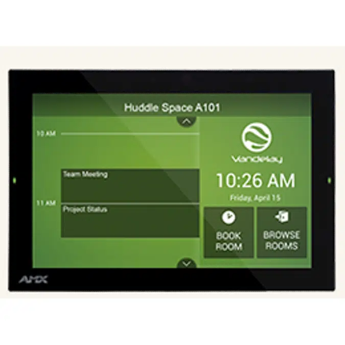 RMBK-1001 10.1” AMX RoomBook Scheduling Touch Panel