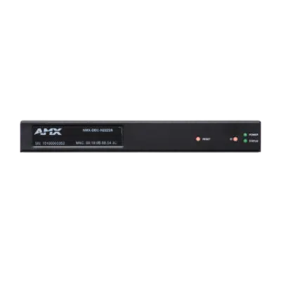 Image for NMX-DEC-N2222A Decoder JPEG 2000 Digital Cinema Grade Video over IP Decoder, HDMI, AES67 Support
