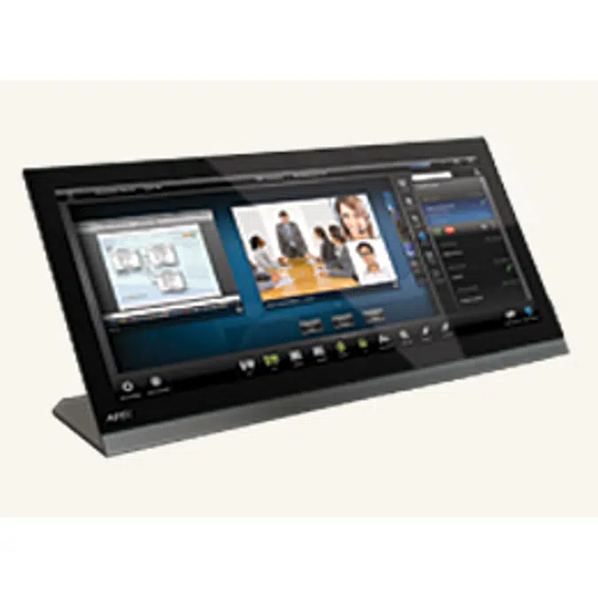 MXT-2000XL-PAN 20.3" Modero® X Series Panoramic Tabletop Touch Panel, Specifically for Dedicated Room Control