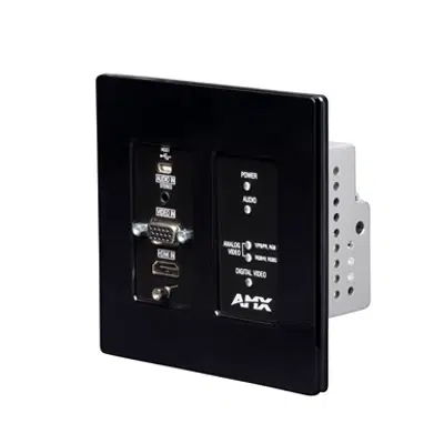 Obrázek pro NMX-ENC-N2315-WP Wallplate Encoder N2300 Series 4K UHD Video Over IP Decor Style Wallplate Encoder with KVM, PoE