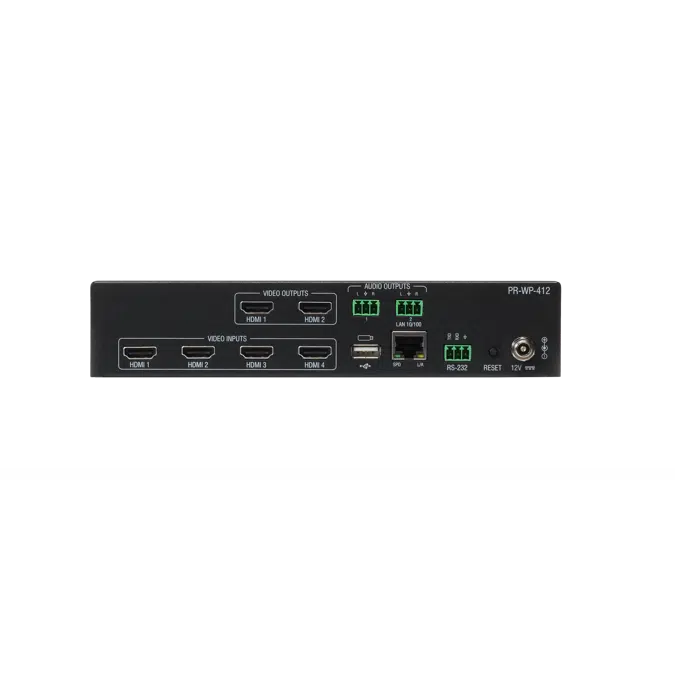 PR-WP-412 Precis 4x1+1 4K60 HDMI Windowing Processor