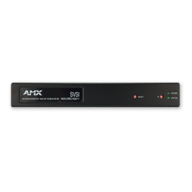 NMX-DEC-N2211 Decoder JPEG 2000 Digital Cinema Grade Video over IP Decoder