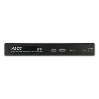 Image for NMX-DEC-N1233 Decoder Minimal Proprietary Compression Video Over IP Decoder with KVM
