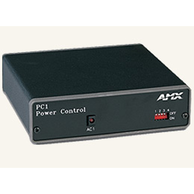 PC1 Power Controller, 10 A (110 VAC Only), Provides One Switched Outlet for 120 VAC Power Control With Up to 1,200W of Equipment Power