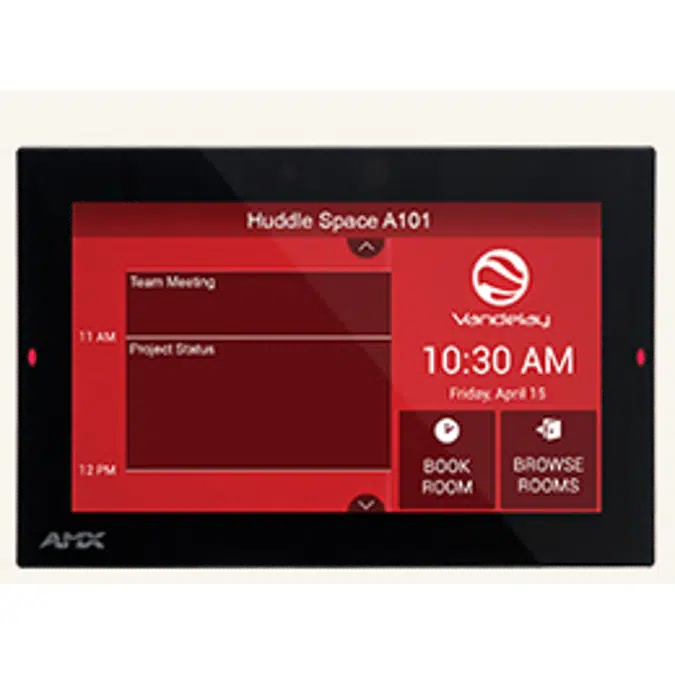 RMBK-701 7” AMX RoomBook Scheduling Touch Panel