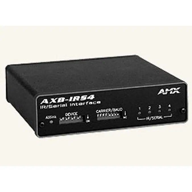 BIM objects - Free download! AXB-IRS4 IR/Serial Interface, 4 Ports ...