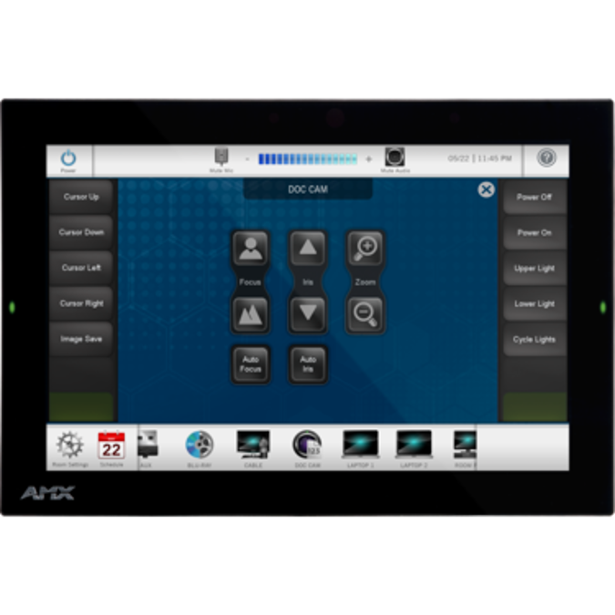 MD-1002 - 10.1” Modero G5 Wall Mount Touch Panel