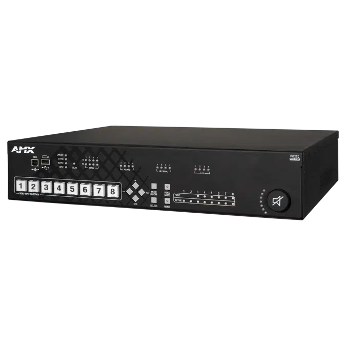 NCITE-813AC 8x1:3 4K60 4:4:4 Digital Video Presentation Switcher