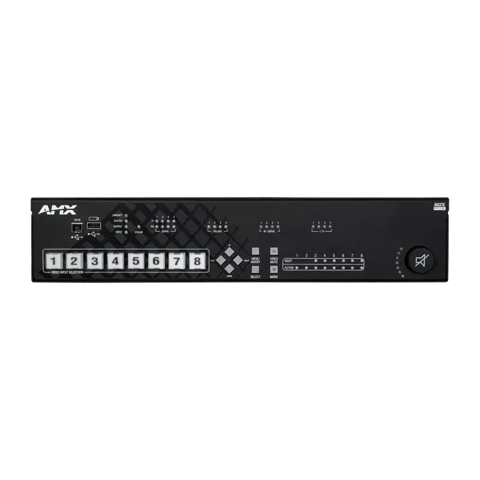 NCITE-813AC 8x1:3 4K60 4:4:4 Digital Video Presentation Switcher