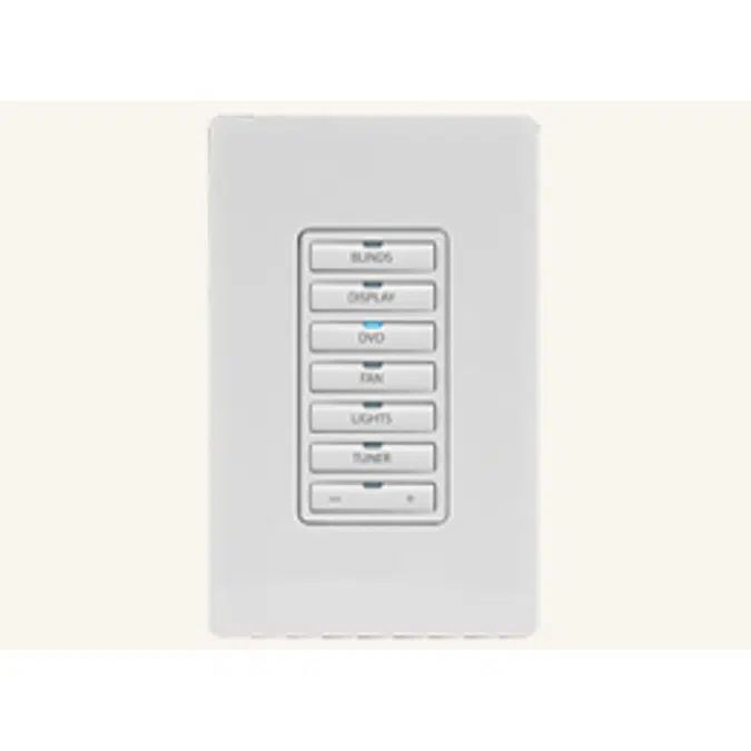 MET-7E Metreau® 7-Button Ethernet Keypad