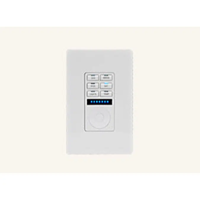 MET-6NE Metreau® 6-Button Ethernet Keypad with Navigation