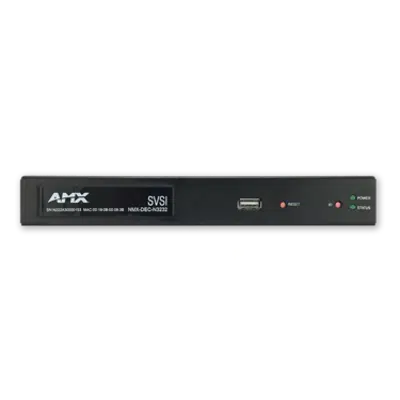 Image for NMX-DEC-N3232 Decoder H.264 Compressed Video over IP Decoder, PoE, SFP, HDMI, USB for Record