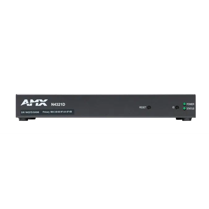 NMX-ATC-N4321D Audio-over-IP Transceiver with Dante and AES67
