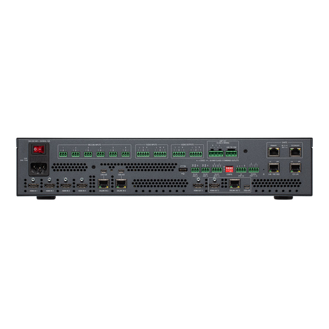 DVX-2265-4K 6x2+1 4K60 4:4:4 All-In-One Presentation Switcher