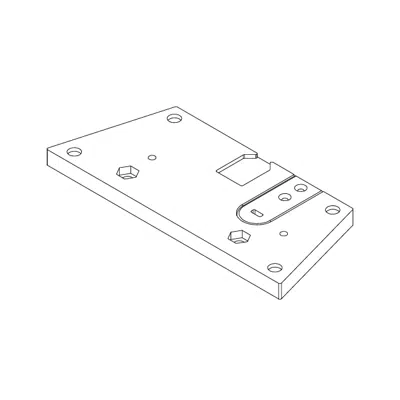 Image for MSA-STMK-07 Secure Table Mount Kit for 7" Modero S® Series Tabletop Touch Panel