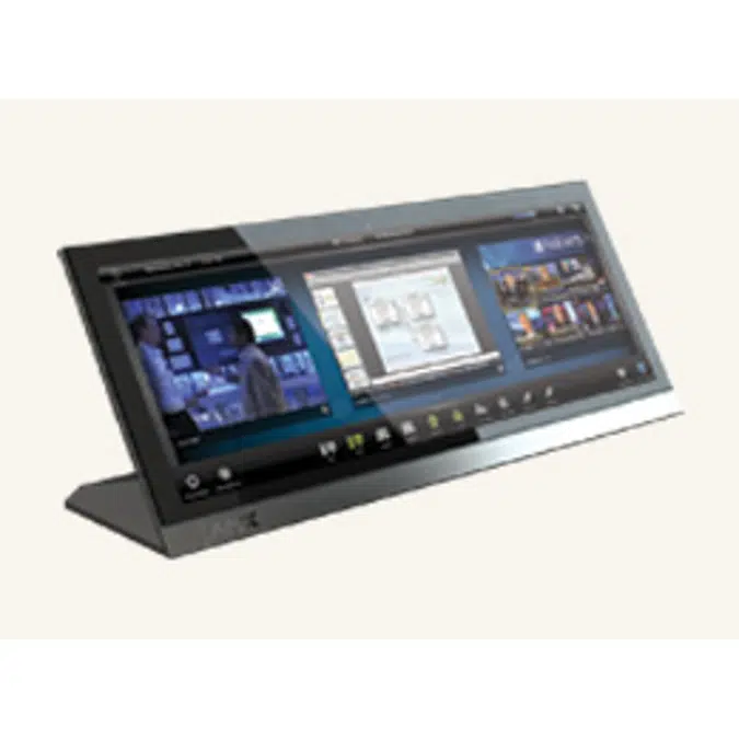 MXT-1900L-PAN 19.4" Modero® X Series Panoramic Tabletop Touch Panel, Designed Specifically for Dedicated Room Control