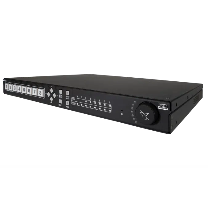 NCITE-813 8x1:3 4K60 4:4:4 Digital Video Presentation Switcher