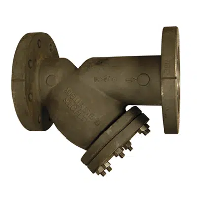 Image for Class 300 Cast Stainless Steel Flanged End Y Strainers - 782-SS
