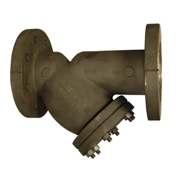 Class 300 Cast Stainless Steel Flanged End Y Strainers - 782-SS