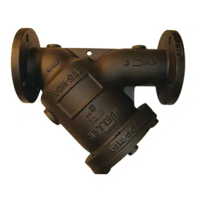 Class 125 U.L. Listed Cast Iron Flanged End Y Strainers for Firelines - 911U 이미지