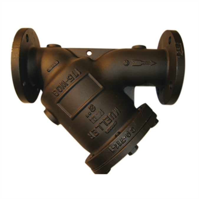 Class 125 U.L. Listed Cast Iron Flanged End Y Strainers for Firelines - 911U