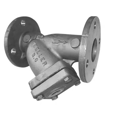画像 Class 125 Cast Aluminum Flanged End Y Strainers - 951