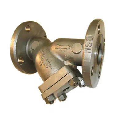 Image for Class 150 Cast Stainless Steel Flanged End Y Strainers - 781-SS