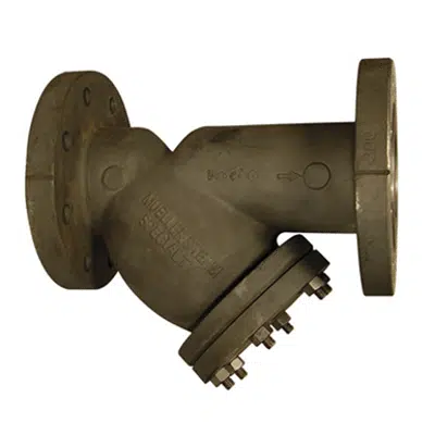Image pour Class 300 Cast Stainless Steel Flanged End Y Strainers - 782-SS