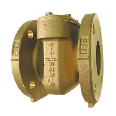 Image for Class 150 Cast Aluminum Bronze Flanged End Turbine Meter Strainers - 625B