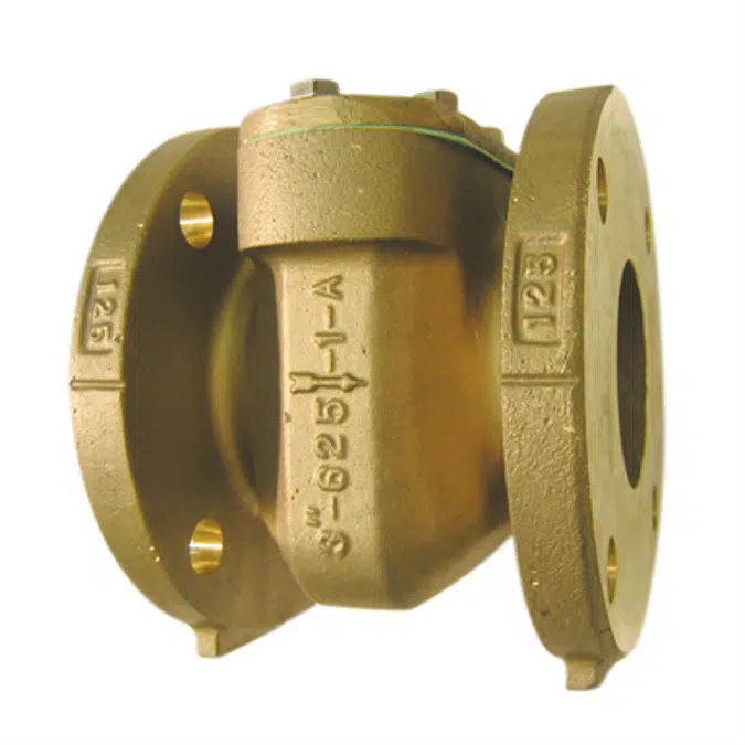 Class 150 Cast Aluminum Bronze Flanged End Turbine Meter Strainers - 625B