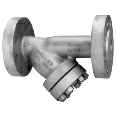 Immagine per Class 600 Cast Stainless Steel Flanged End Y Strainers - 764-SS