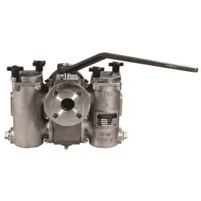 Image for Class 150 Ball-Plex Stainless Steel Flanged End Duplex Strainers - 792MFH