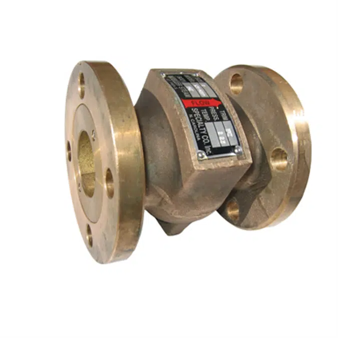 Class 150 Cast Aluminum Bronze Globe Body Silent Check Valves - 105MBP