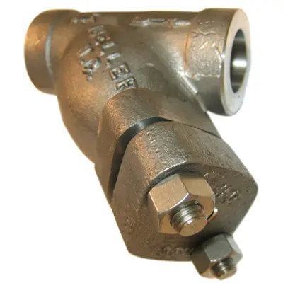 รูปภาพสำหรับ Class 600 Cast Stainless Steel Screwed End Y Strainers with Bolted Cap - 861-SS-BC