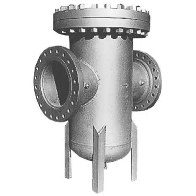 Class 300 Fabricated Flanged End Basket Strainers - 186FAB-B图像