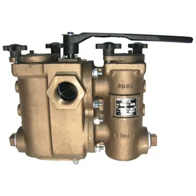 изображение для Class 125 Ball-Plex Aluminum Bronze Screwed End Duplex Strainers - 792SB