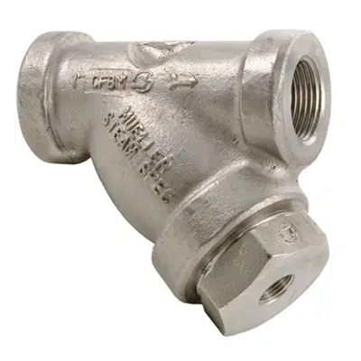 画像 Class 600 Cast Stainless Steel Screwed End Y Strainers - 581-SS