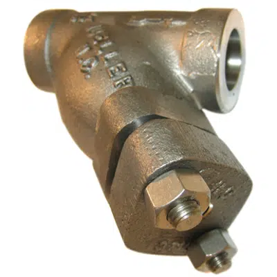 Image for Class 600 Cast Stainless Steel Socket Weld End Y Strainers with Bolted Cap - 862-SS-BC