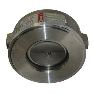 obraz dla Class 125 Aluminum Bronze, Carbon Steel, or Stainless Steel Chexter Tilting Disc Check Valves - 1601